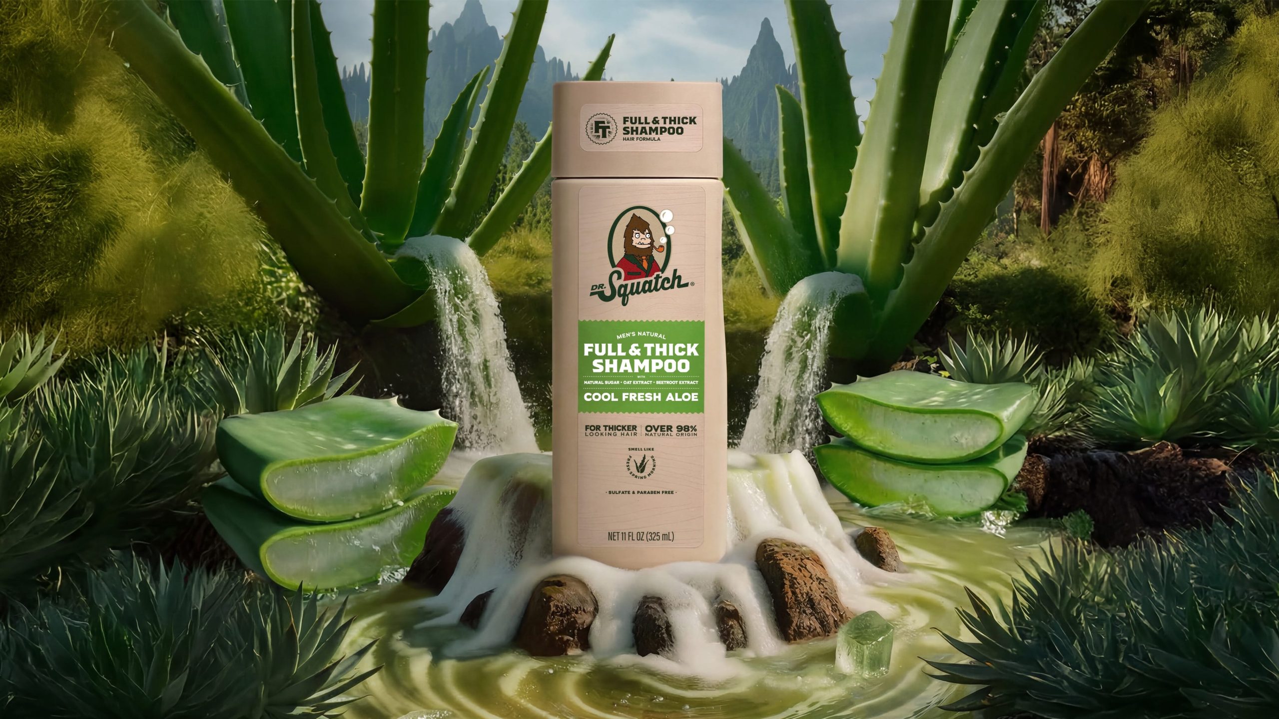 Cool Fresh Aloe Full & Thick Shampoo - Image 2