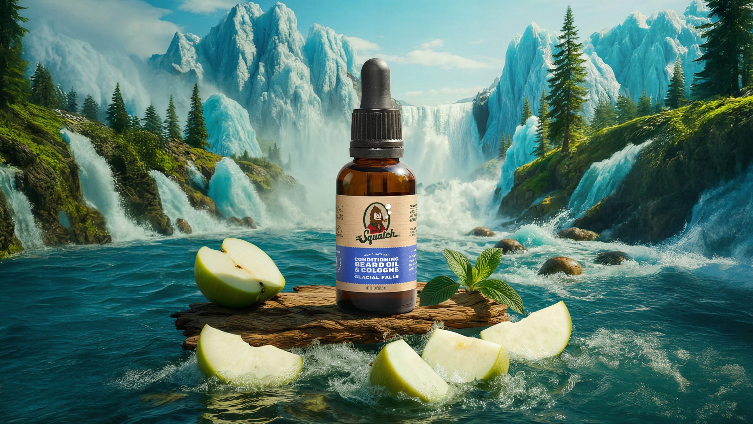 Glacial Falls Beard Oil & Cologne - Image 2