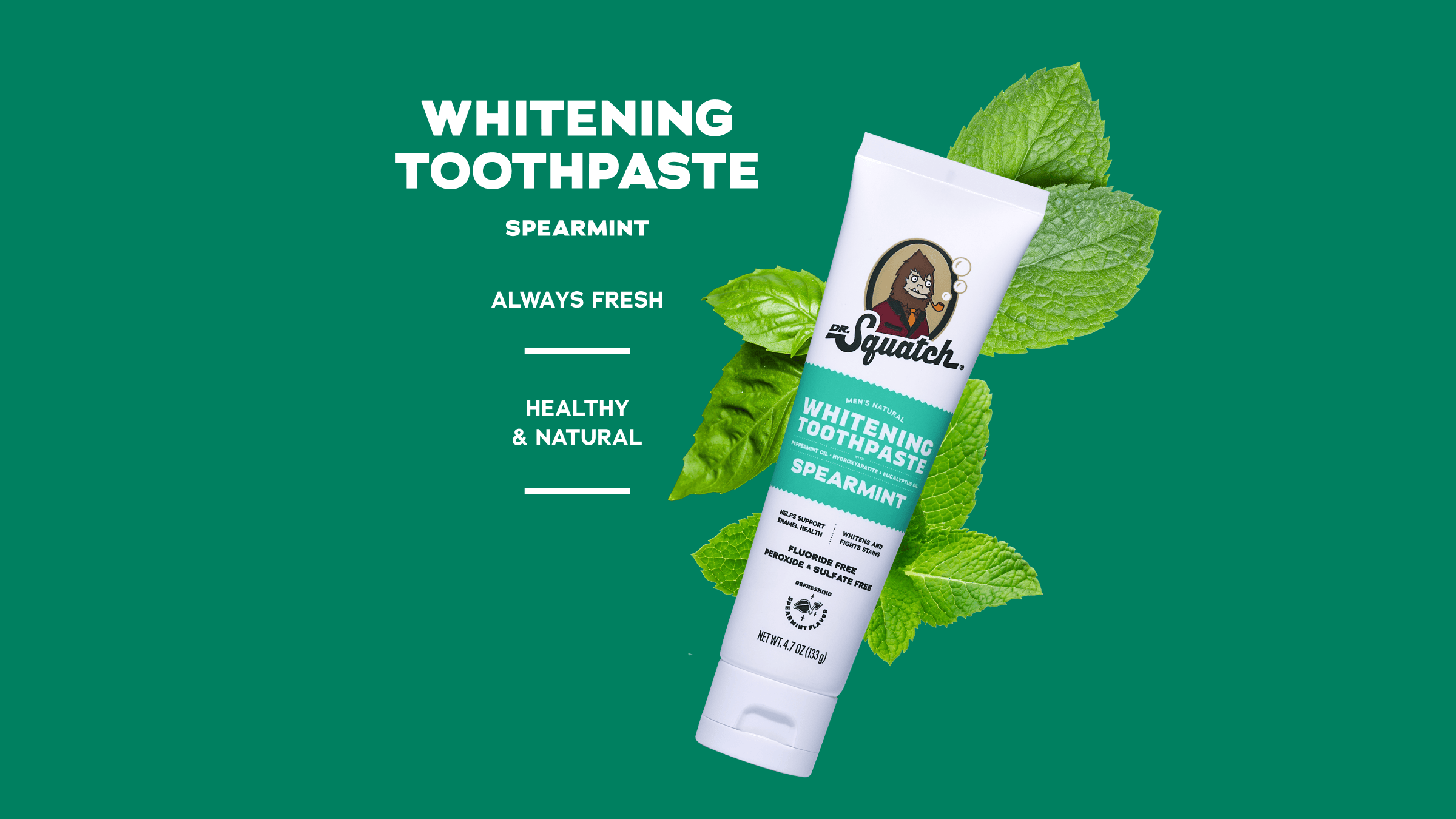 Spearmint Whitening Toothpaste Toothpaste - Image 2