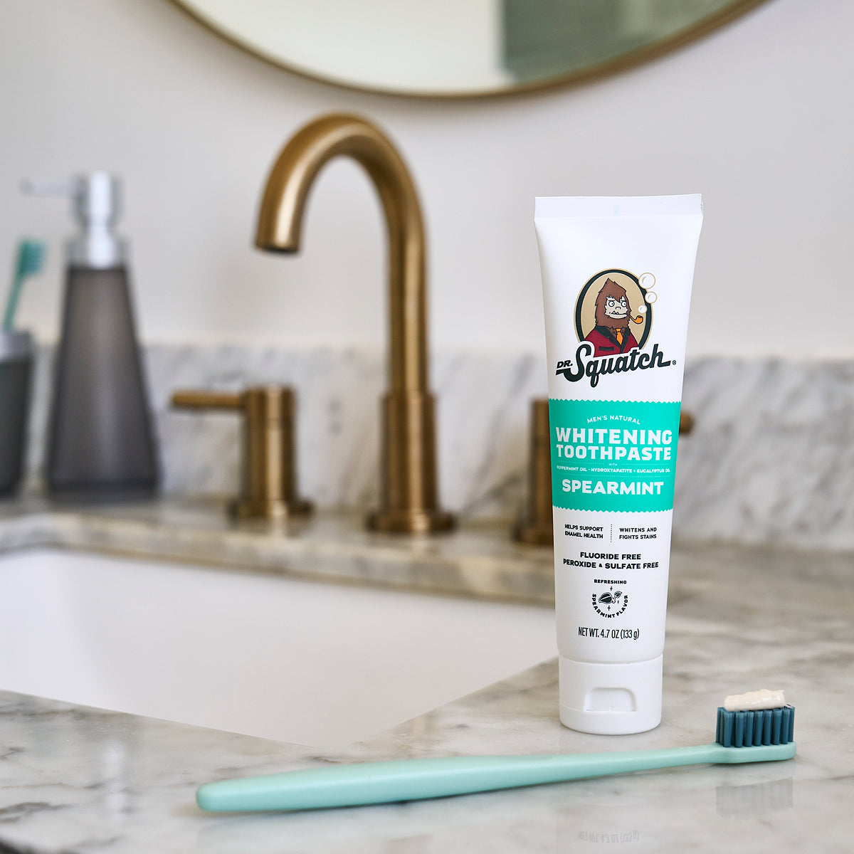 Spearmint Whitening Toothpaste Toothpaste - Image 3