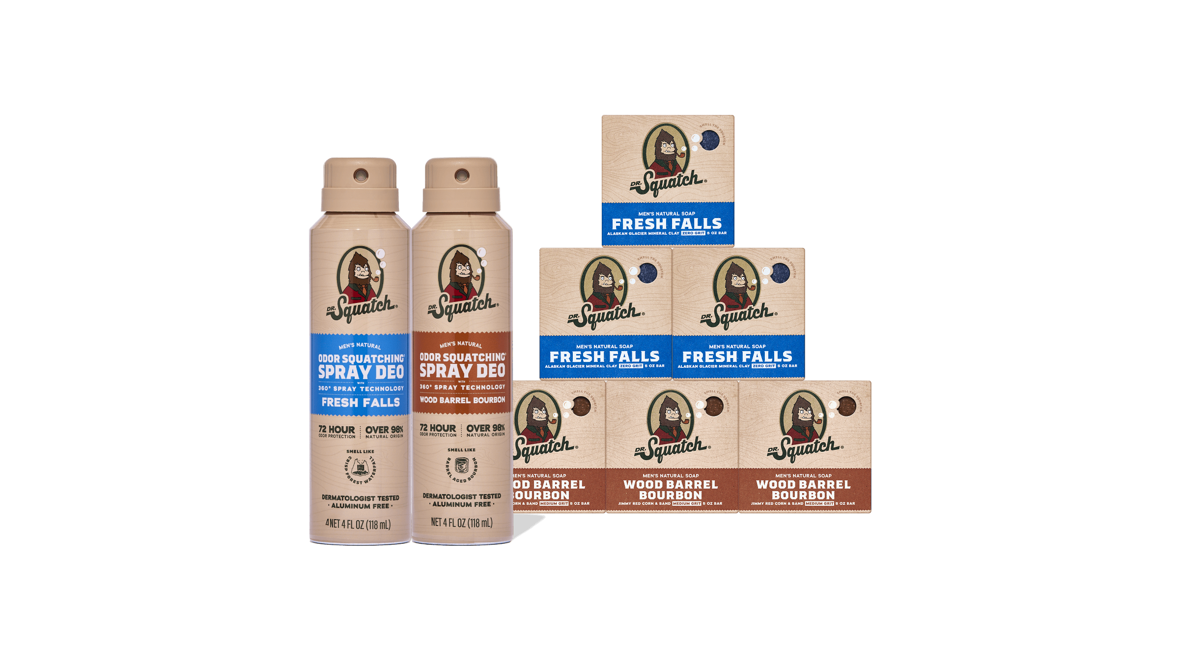 Spray Deodorant Set Custom Bundle