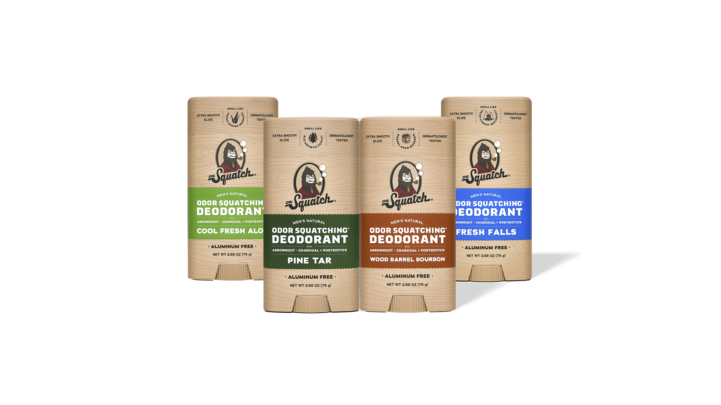 Deodorant 4-Pack Custom Bundle